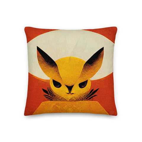 Angry Pikachu Pillow