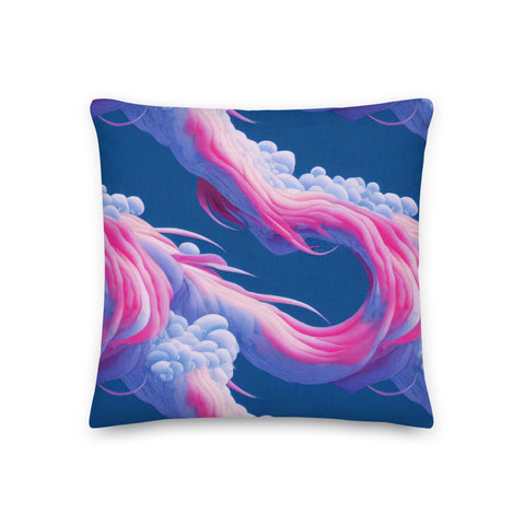 Cotton Candy Clouds Pillow