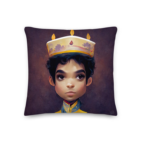Purple Prince Pillow