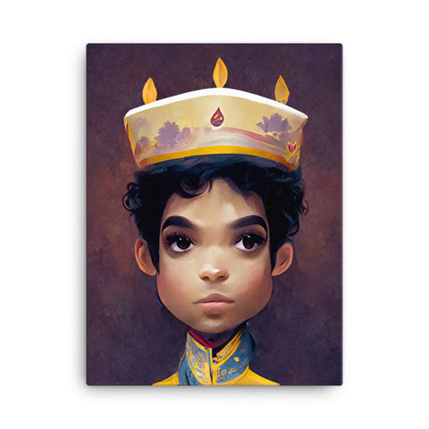 Purple Prince Canvas