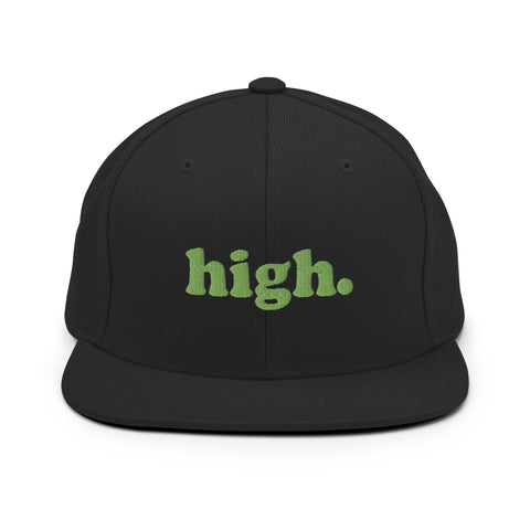 High Snapback Hat