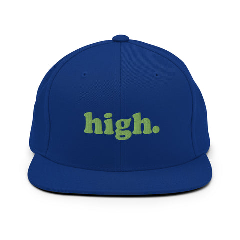 High Snapback Hat