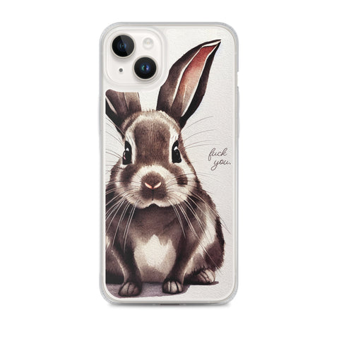 Bitter Bunny iPhone Case