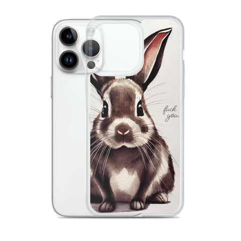 Bitter Bunny iPhone Case