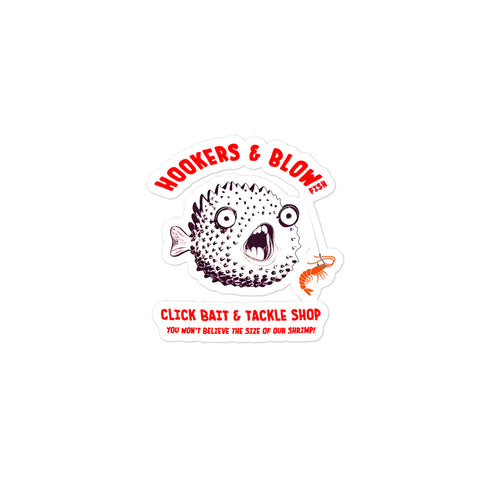 Hookers & Blowfish Sticker