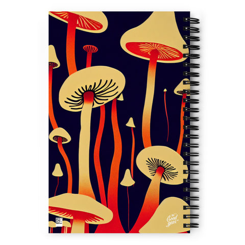 Flying Magic Shrooms Notebook