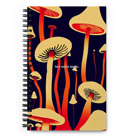 Flying Magic Shrooms Notebook