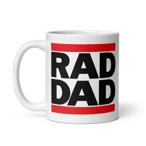 Rad Dad Mug - White